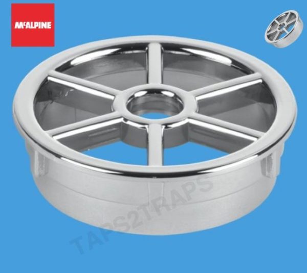 Mcalpine Chrome Removable Shower Waste Grid Only to suit STW3 & STW4