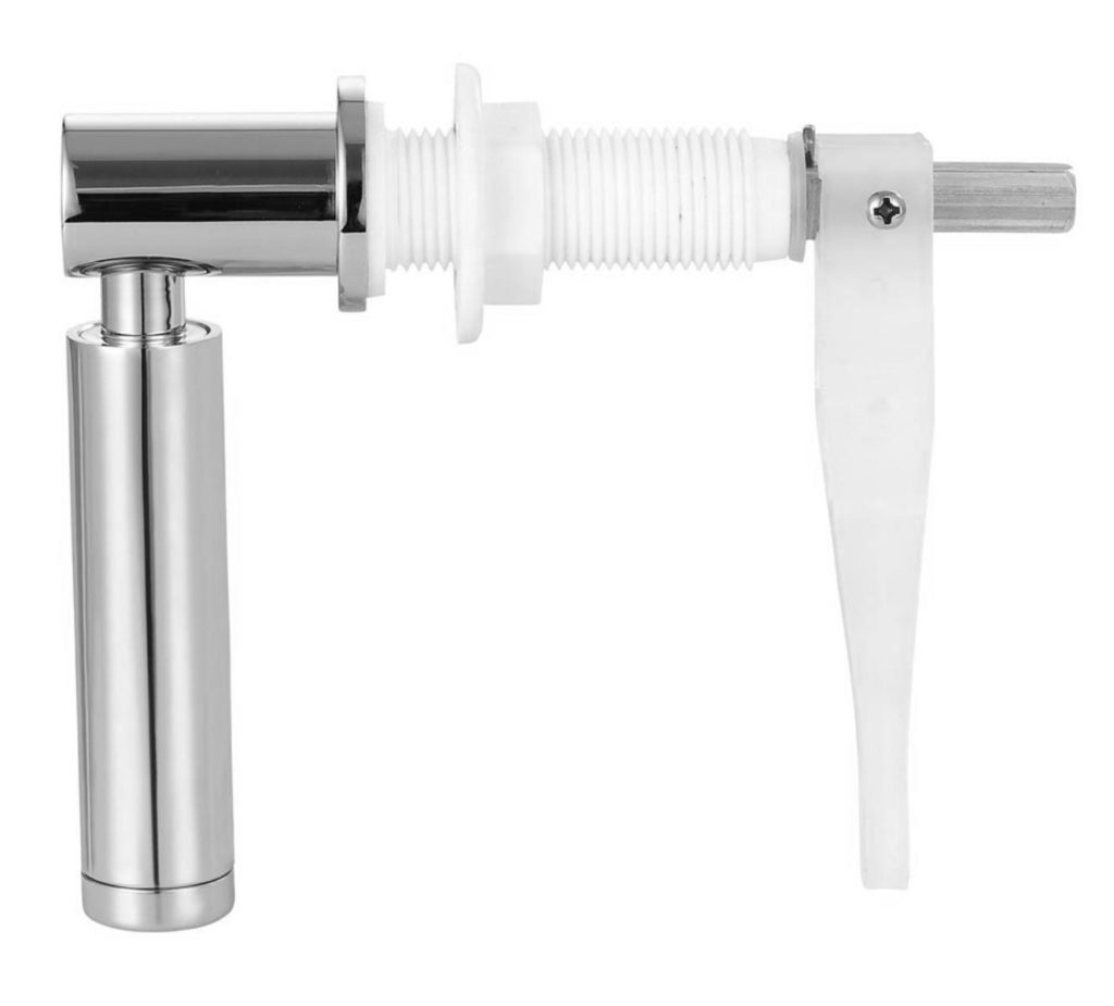 Stunning All Chrome Toilet Cistern Lever Flush Handle C/P Taps2Traps