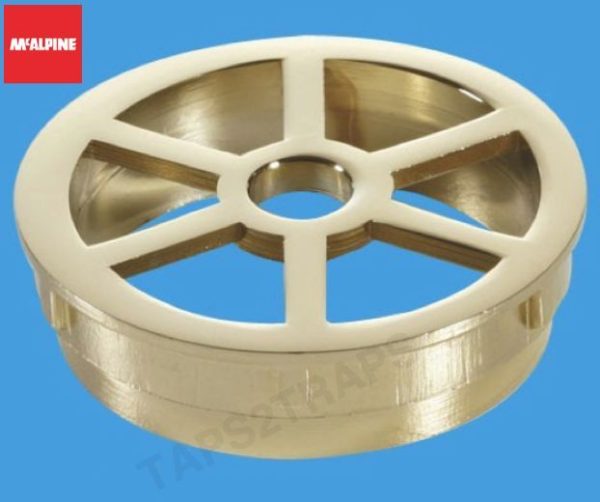 Mcalpine GOLD FINISH Removable Shower Waste Grid Only to suit STW3