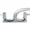 Lever Kitchen Sink Deck Mixer Tap - Easy Quarter Turn Lever Handles - Twin Hole Fitment