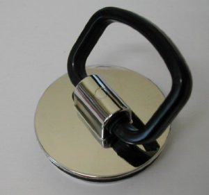 BATH KITCHEN CHROME PLASTIC PLUG WITH HANDLE EASY GRIP   CP2H | Single