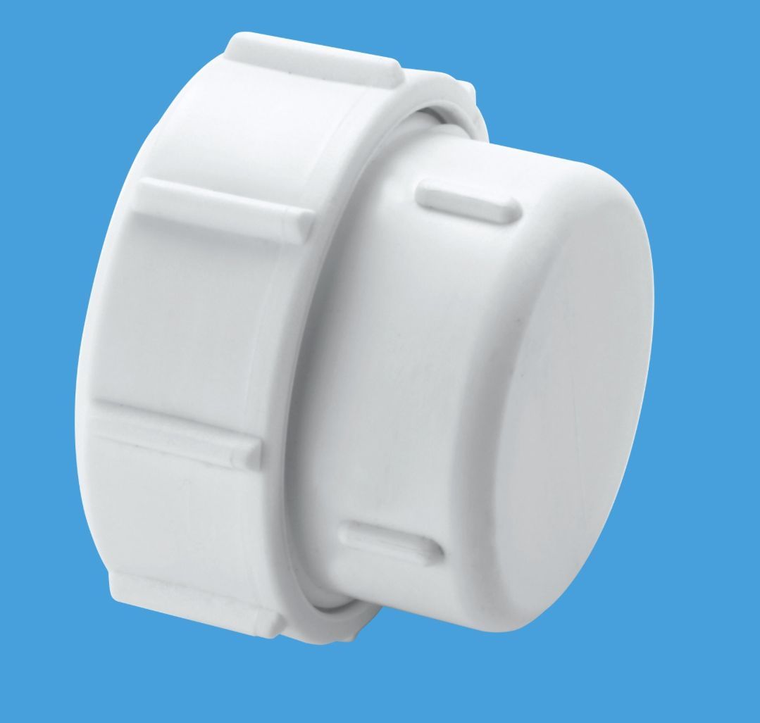 Mcalpine Multifit Blanking Cap For 40mm 112 Waste Pipe PART NO. T23U