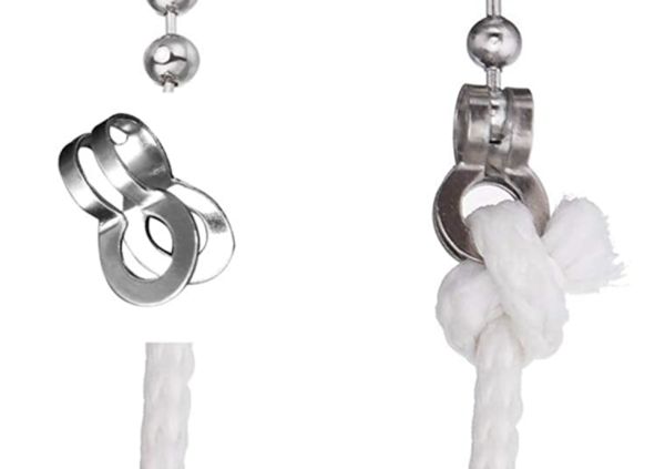 Traditional Crystal Swirl Clear Bathroom Light Pull With 1.2m Extra Long Chain - Image 3