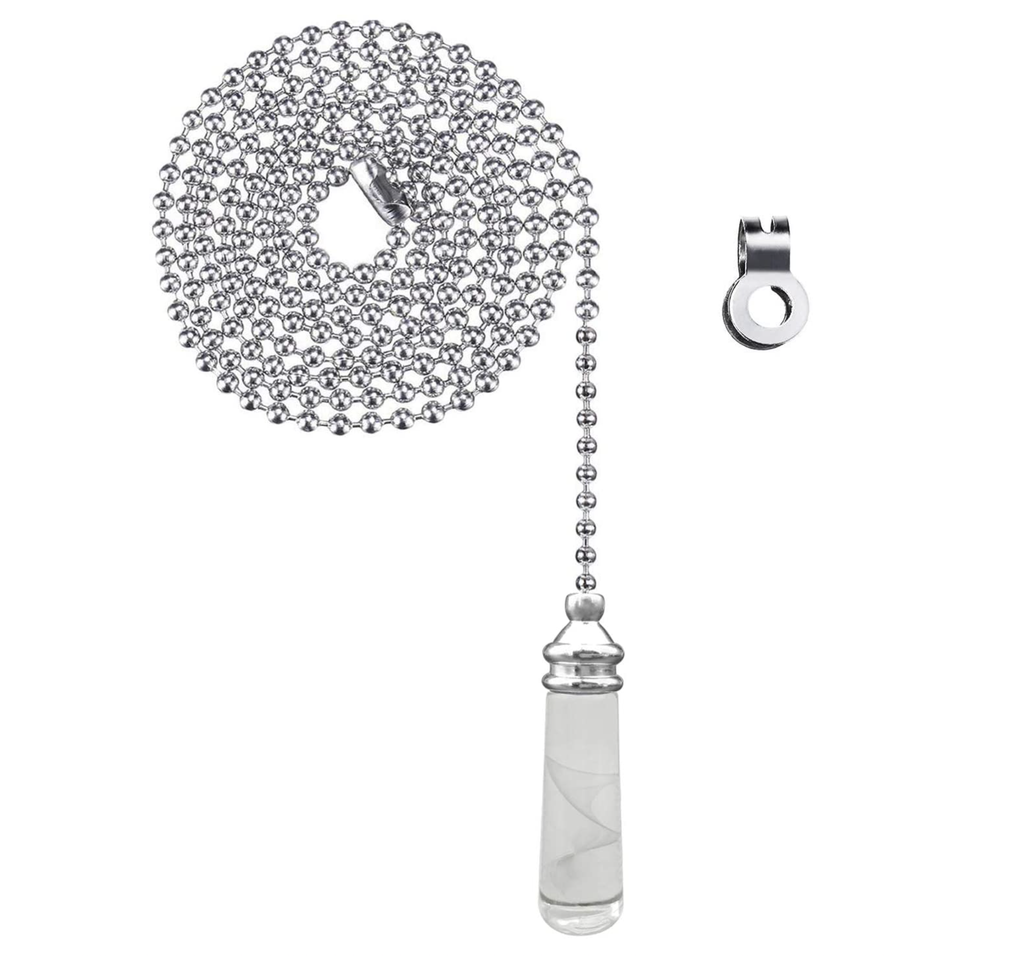 Taps2Traps® Traditional Crystal Style Decorative Bathroom Light Switch Pull Chain