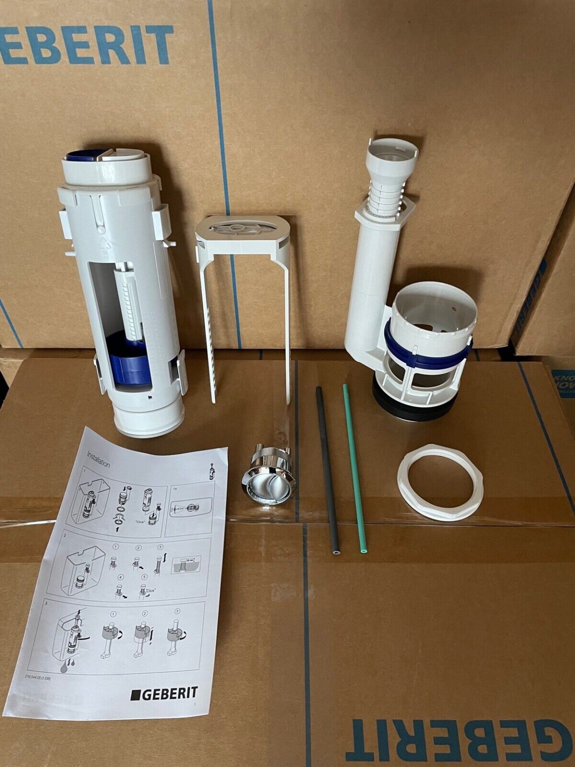 Geberit Twico Toilet dual flush valve replacement cistern outlet valve