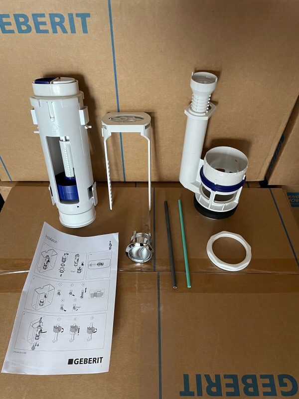 Geberit Twico Toilet dual flush valve replacement cistern outlet valve For Vitra and Ideal Standard - Image 2