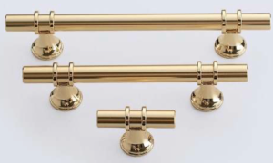 Brass Kitchen Cabinet Cupboard Door Drawer Bar Handle 128mm