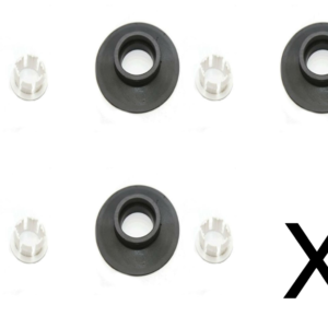 5 X Seal & Clip Diaphragm Washer Fits Armitage Shanks Ideal Standard Dual Flush Valves