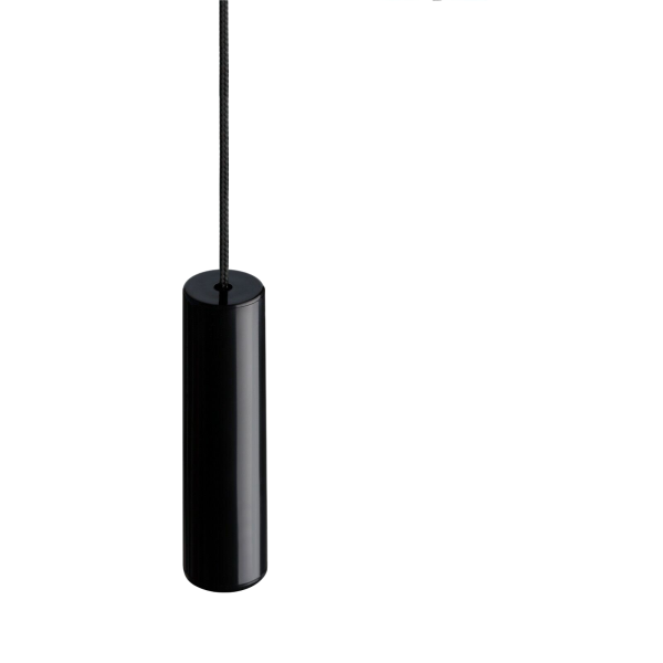 Matt Black Bathroom ceiling light pull cord switch 2 way 6A Black cord & Modern toggle - Image 4