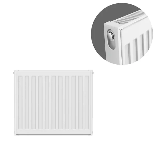Small Radiator 400mm High x 400mm Wide Single Panel Single Convector Type 11 - Image 2
