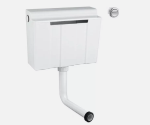 GROHE Concealed WC Flushing Cistern – Dual Flush, Bottom Entry (Model: 39053)