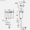 GROHE Concealed WC Flushing Cistern – Dual Flush, Bottom Entry (Model: 39053) - Image 2