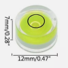 Pack of 5 Mini Round Bullseye Spirit Level Bubbles (12mm) - Image 4