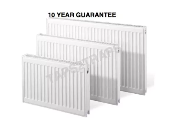Small Radiator 400mm High x 400mm Wide Single Panel Single Convector Type 11 - Image 3