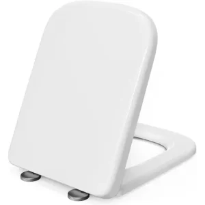 Replacement Toilet Seat for RAK Series 600 – Soft Close, Quick Release, D-shape (White)