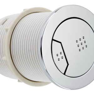 SYG610CP 72mm Pneumatic Dual Flush Valve Push Button – Fits Tavistock Vortex