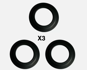 3x Replacement Flush Valve Rubber Seal Washer For Siamp Optima 49/50 34490507