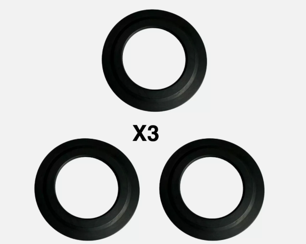 3x Replacement Flush Valve Rubber Seal Washer For Siamp Optima 49/50 34490507