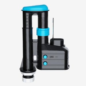 Universal Dual Flush Toilet Syphon – Adjustable from 7.5″ to 9.5″ with Built-in Overflow – Replacement Toilet Flush System