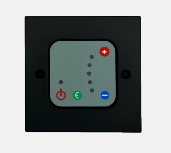 Thermostatic Heating Element Wall Controller For Towel Rails/Radiators – Black - Image 3