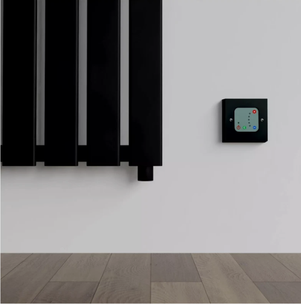 Thermostatic Heating Element Wall Controller For Towel Rails/Radiators – Black - Image 4