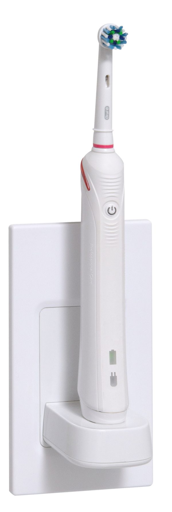 ProofVision Oral-B/Braun The Original In-Wall Single Toothbrush Charger White - PV10P - Image 4