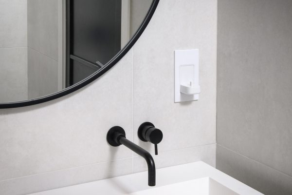 ProofVision Oral-B/Braun The Original In-Wall Single Toothbrush Charger White - PV10P - Image 2