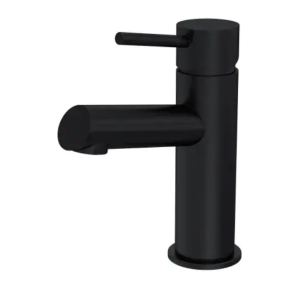 Velora Mono Basin Mixer Tap Single Lever With Clicker Waste – Matt Black PSTE405